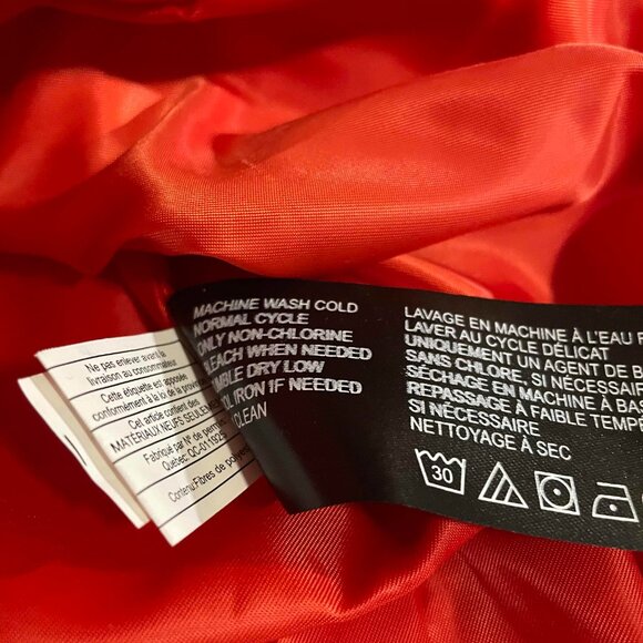 Sam Edelman. Size Lg. Mid-length. Poppy Orange. Gorgeous Trench! - Picture 16 of 16